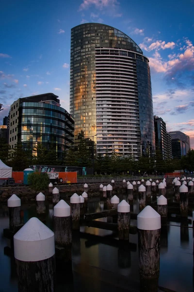 Victoria Point apartment building in Docklands, VIC