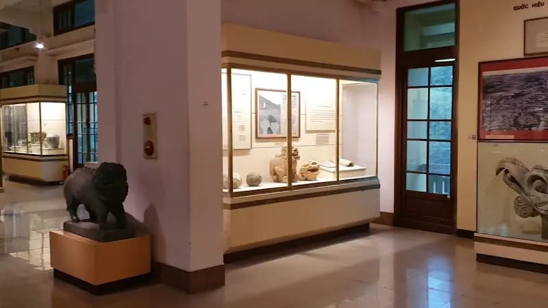 View of Vietnam National Museum of History in Hanoi, HN