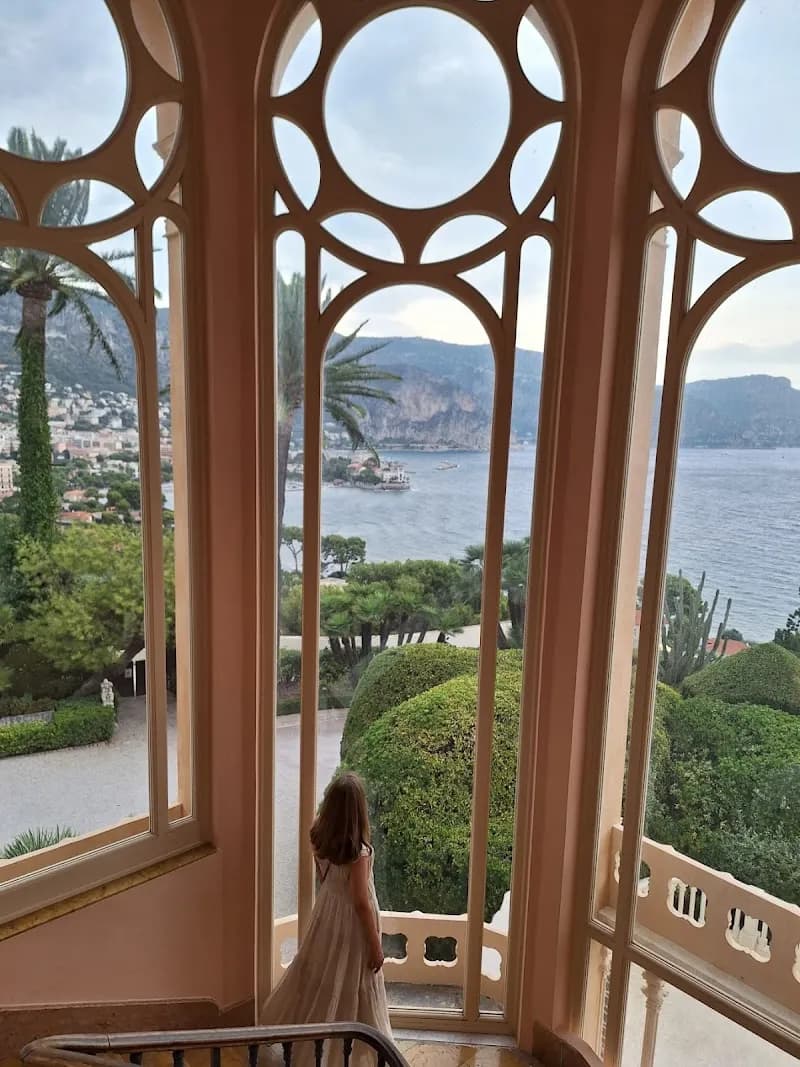 View of Villa Ephrussi de Rothschild in Saint-Jean-Cap-Ferrat, PACA