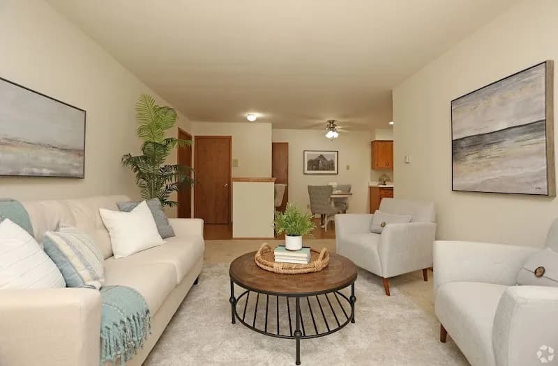 View of Village In the Park Apartments in Greendale, WI