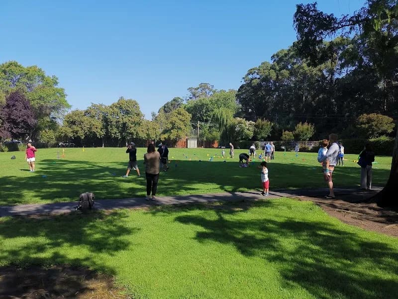 View of Village Park in Monte Sereno, CA