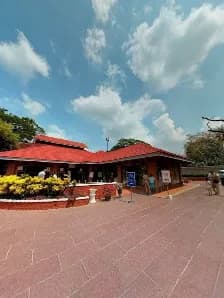 View of Vimanmek Mansion in Dusit, BKK