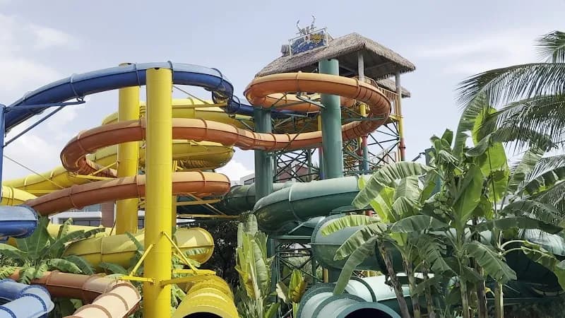 View of VinWonders Water Park in Đông Anh, HN