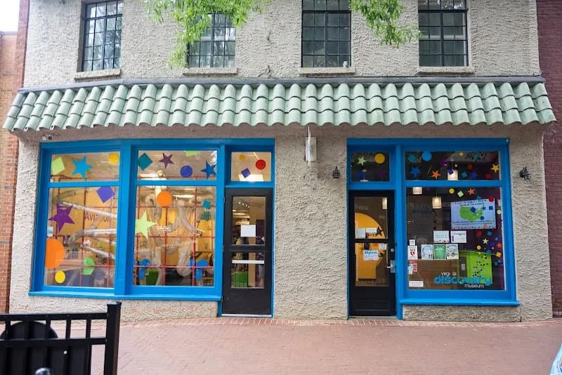 View of Virginia Discovery Museum in Charlottesville, VA