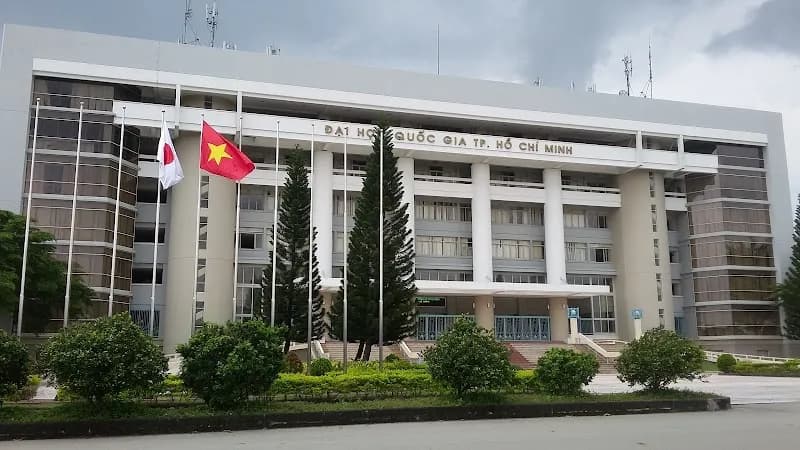 View of VNUHCM Central Library in Thu Duc, HCMC
