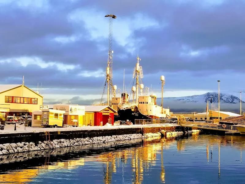 View of Volcano House, Iceland in Reykjavik, RVK