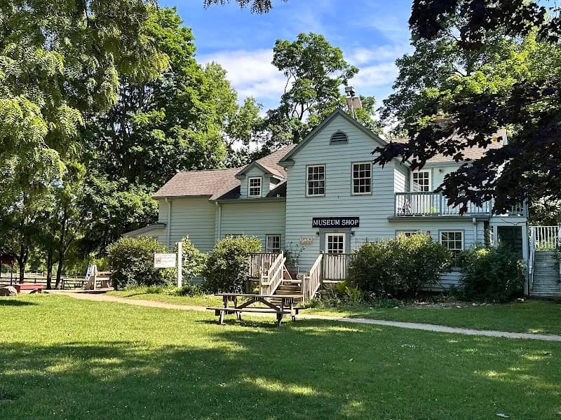 View of Volkening Heritage Farm at Spring Valley in Schaumburg, IL