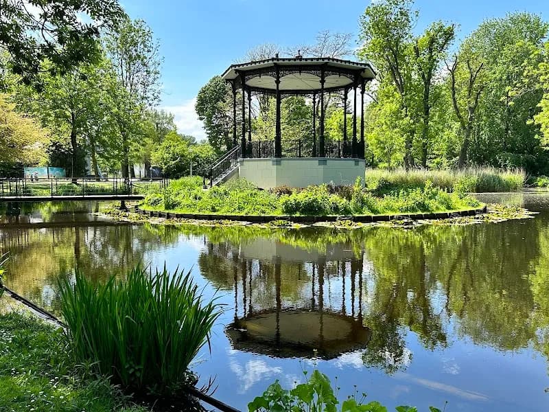 View of Vondelpark in Amsterdam, NH