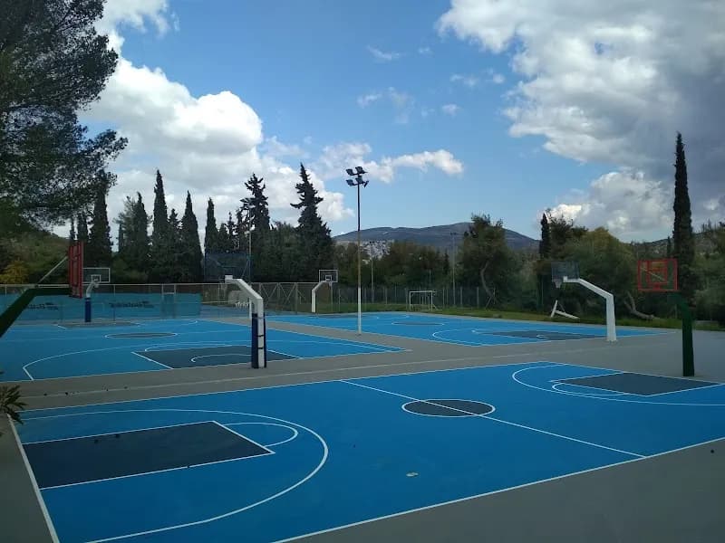 View of Vouliagmeni Playground & Sports Complex in Vouliagmeni, AT