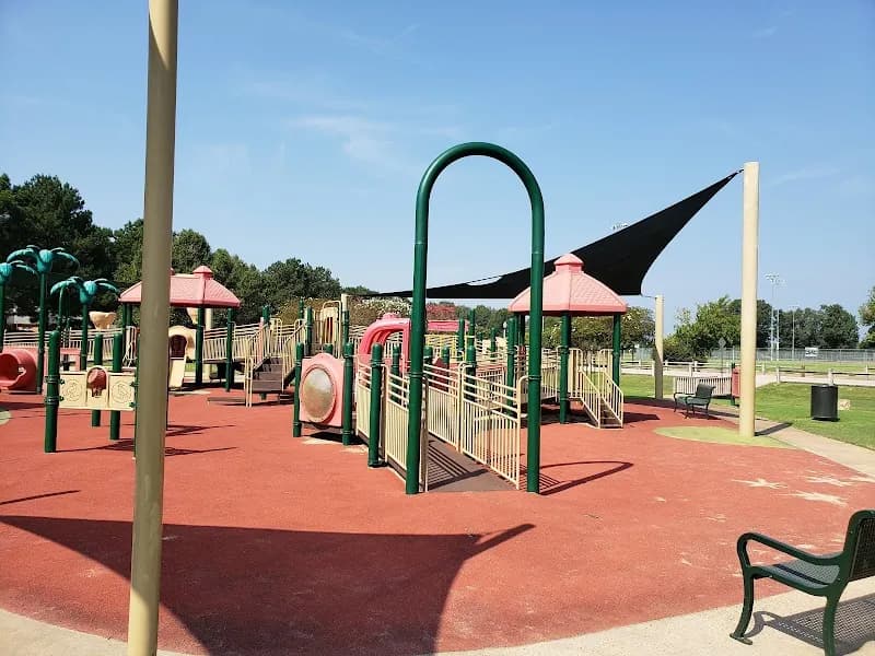 View of W.C. Johnson Park in Collierville, TN