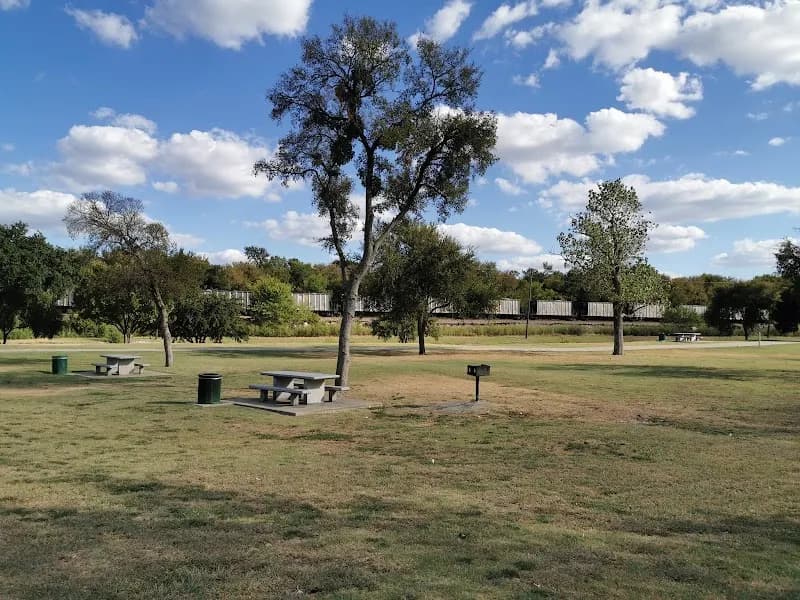 View of W. J. Thomas Park, Aquatic Complex & Sports Field in Carrollton, TX