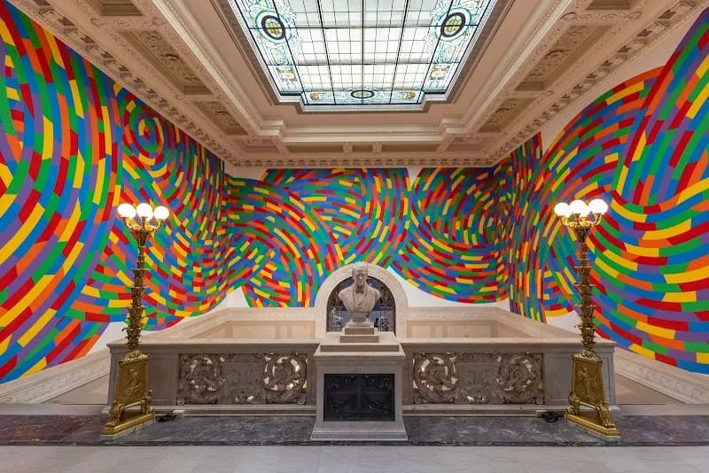 View of Wadsworth Atheneum Museum of Art in Hartford, CT