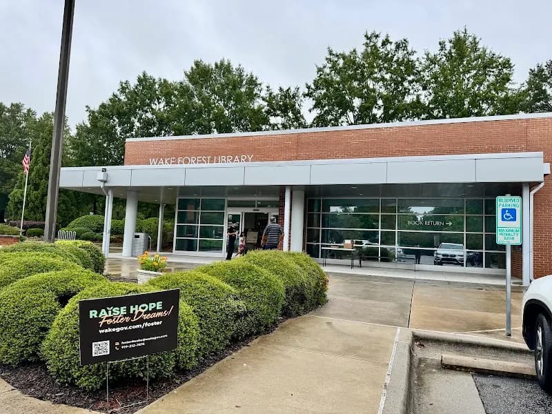 Wake Forest Community Library library in Rolesville, NC