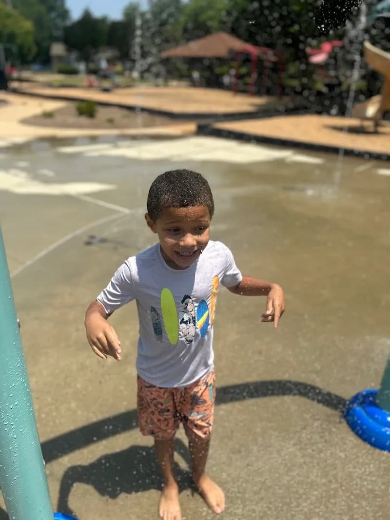 View of Wake Forest Sprayground in Wake Forest, NC