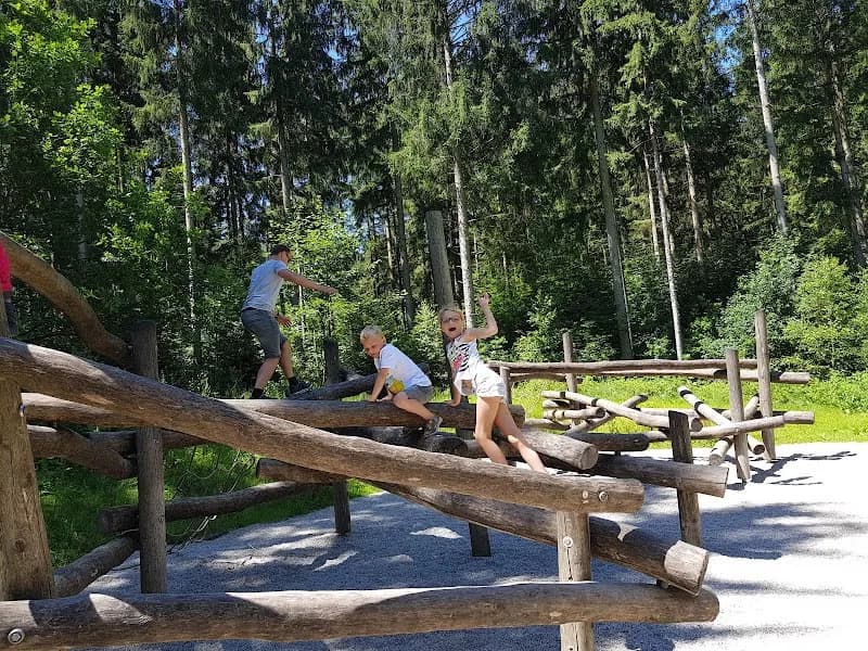 View of Walderlebnispfad in Freising, BY