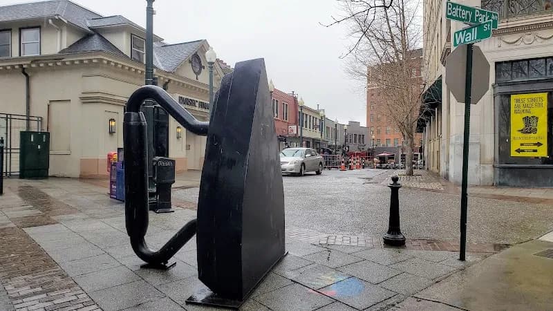 View of Wall Street in Asheville, NC