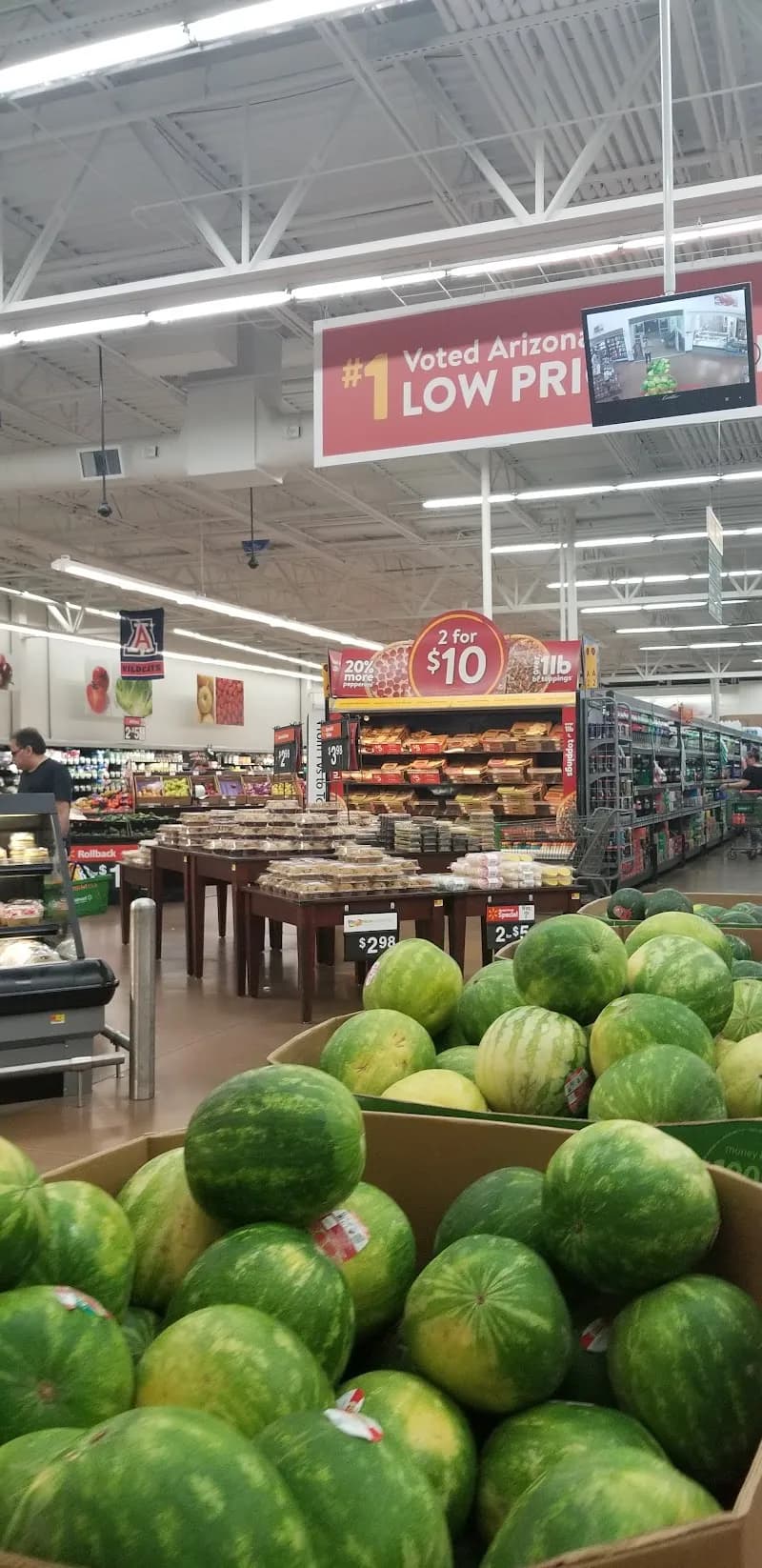 View of Walmart Neighborhood Market in Continental Ranch, AZ