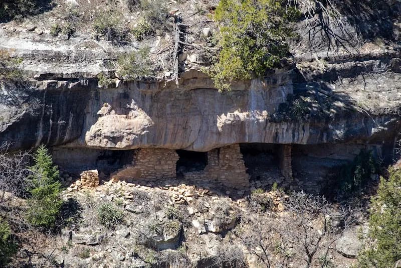 View of Walnut Canyon National Monument in Flagstaff, AZ