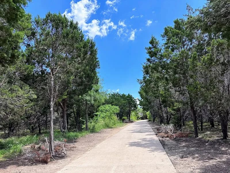 View of Walnut Creek Metropolitan Park in Round Rock, TX