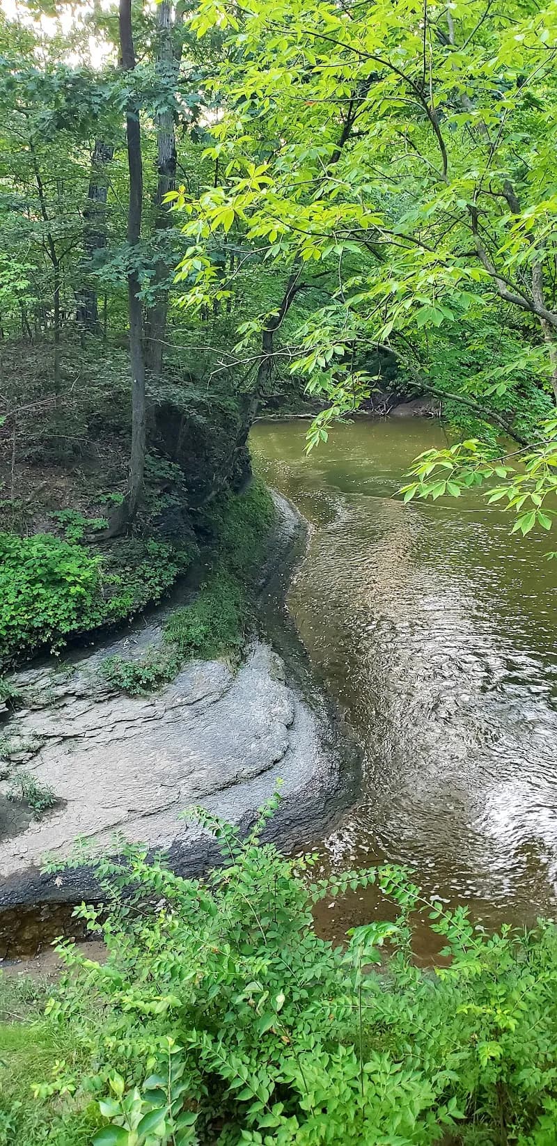 View of Walnut Creek Trail in Canal Winchester, OH