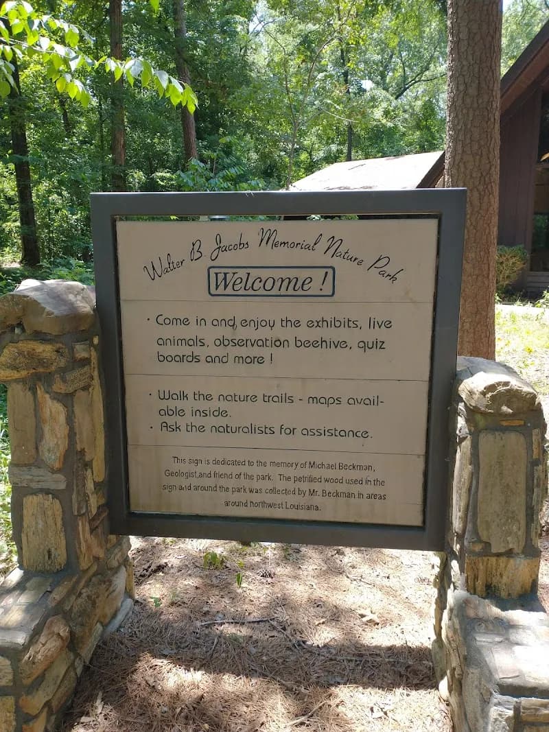 View of Walter B Jacobs Nature Center in Shreveport, LA