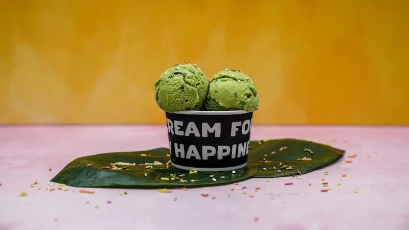 View of Wamoic Ice Cream Parlor in Dadar, MH