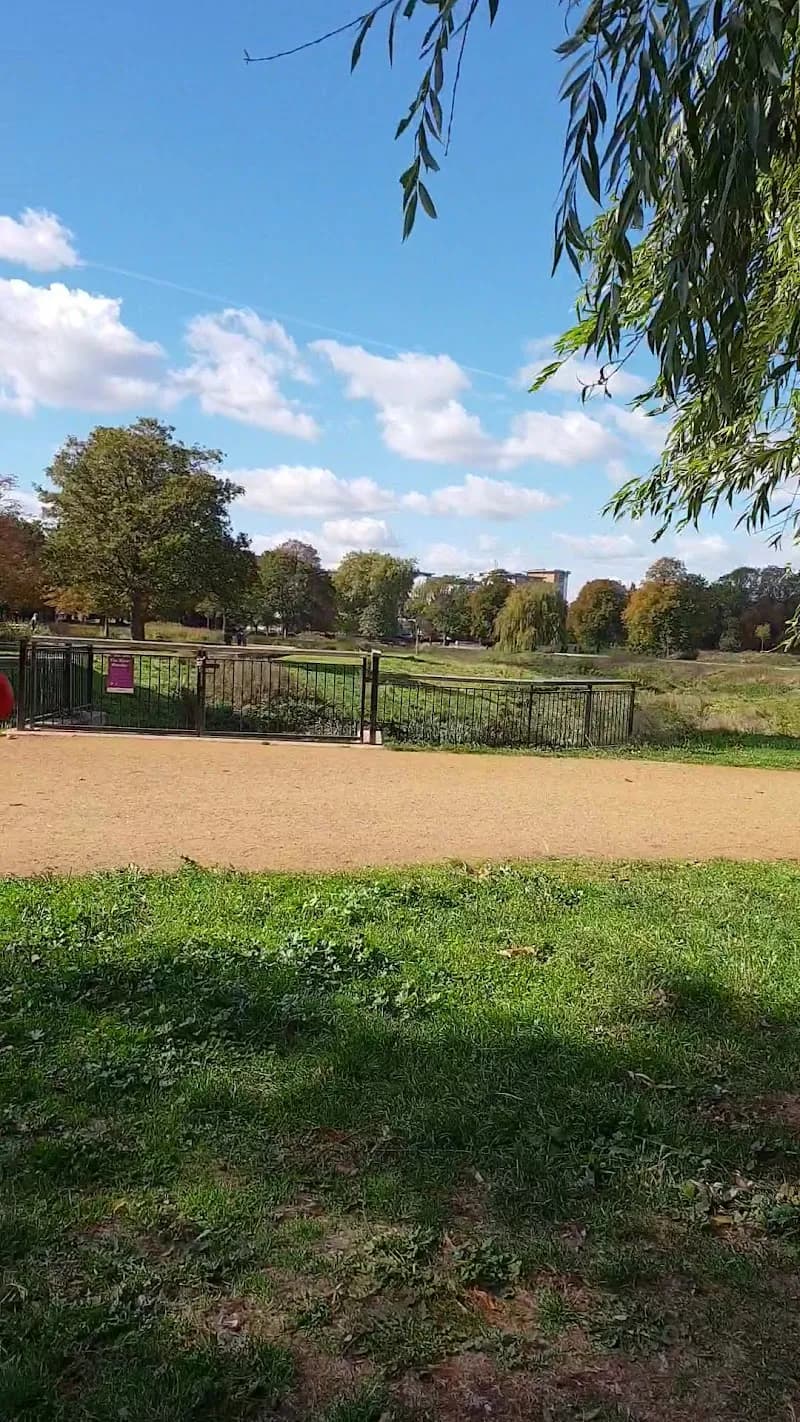 View of Wandle Park in Croydon, London