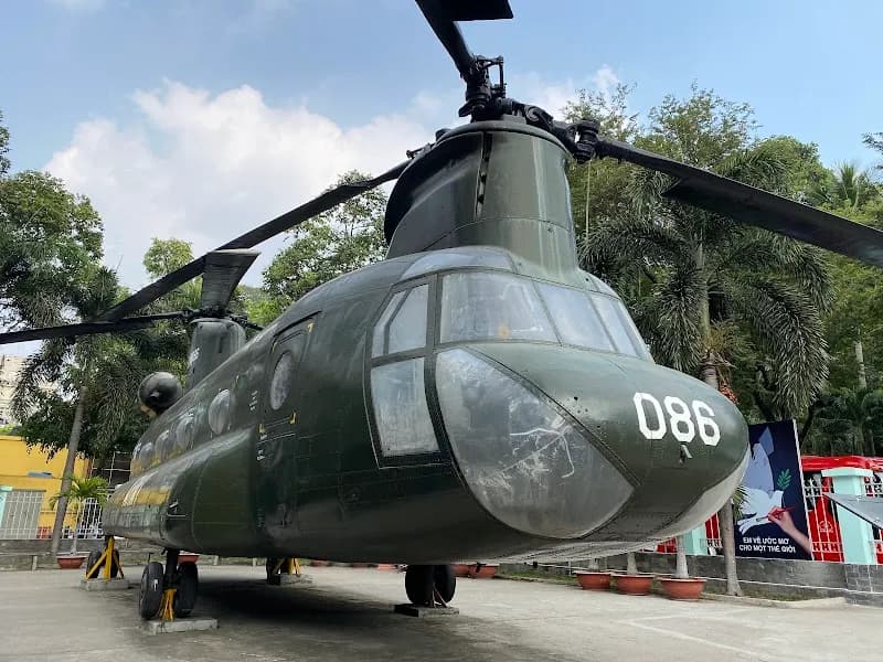 View of War Remnants Museum in Ho Chi Minh City, HCM