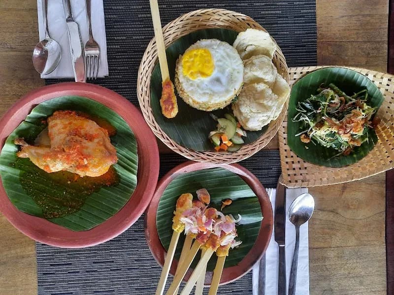 View of Warung Bodag Barong in Bali, BA