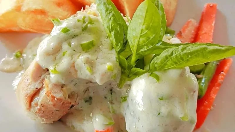 View of Warung Pantai Candidasa in Candidasa, Bali