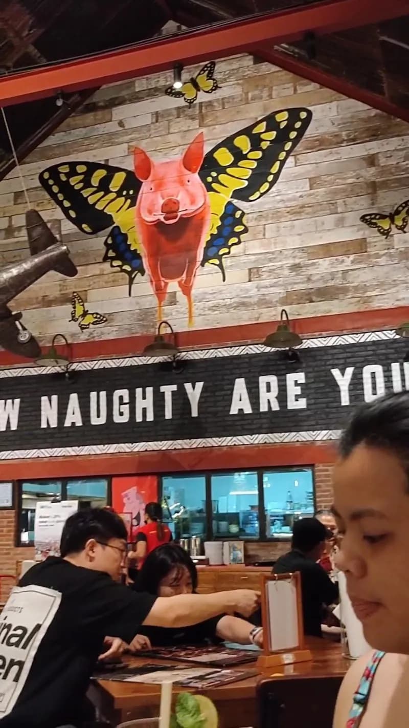 View of Warung Petanu in Sanur, Bali