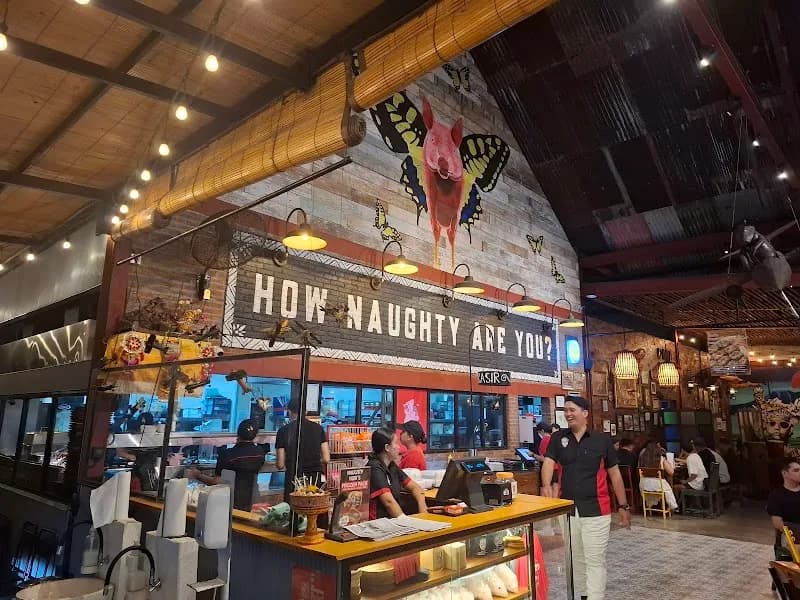 View of Warung Petanu in Sanur, Bali