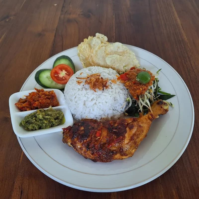View of Warung Petanu Traditional Restaurant in Gianyar, Bali