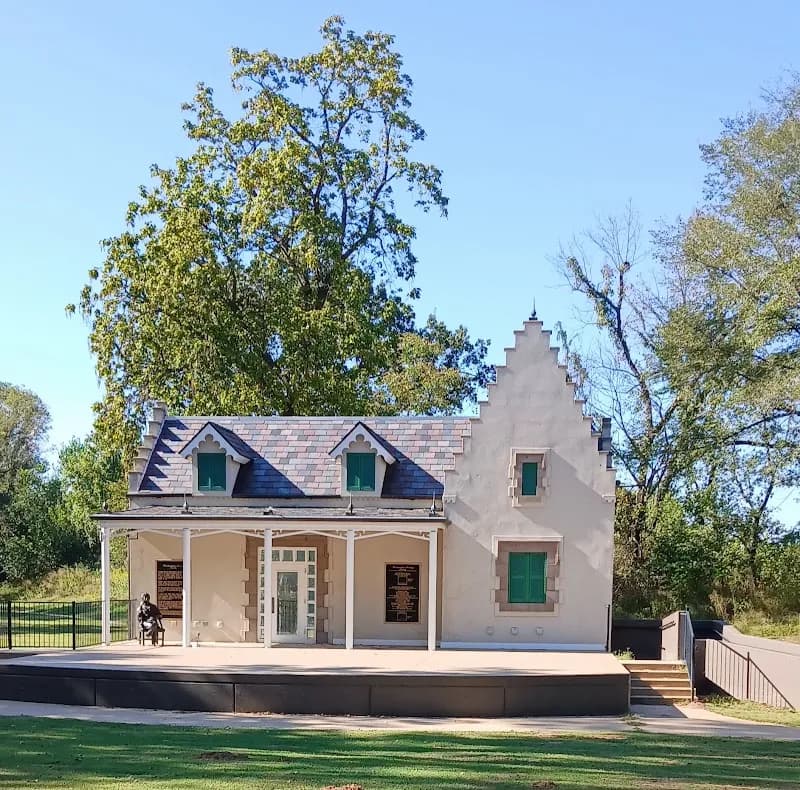 View of Washington Irving Memorial Park and Arboretum in Bixby, OK