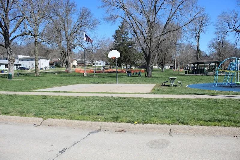 View of Washington Park in Bellevue, NE
