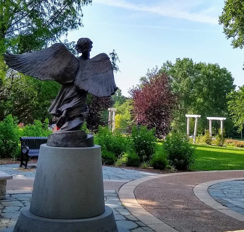 View of Washington Park in Springfield, IL