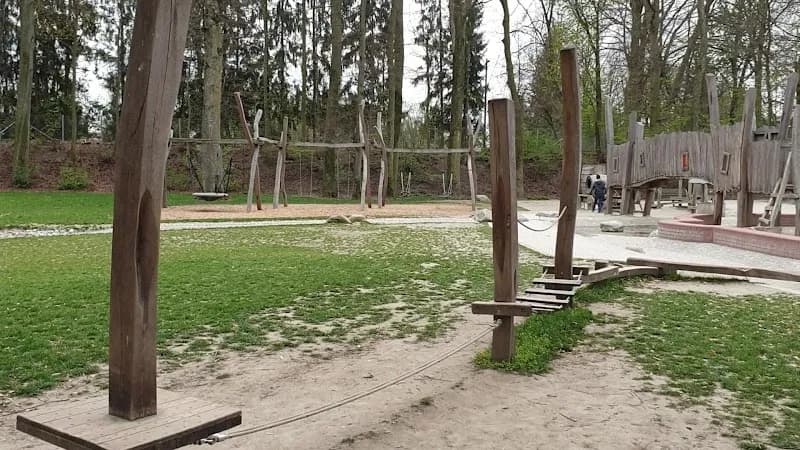 View of Wasserspielplatz Herzogburg Erding in Erding, BY