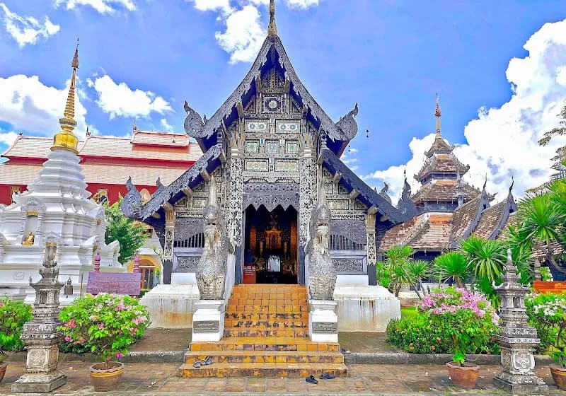 View of Wat Chedi Luang in Hang Dong, CM