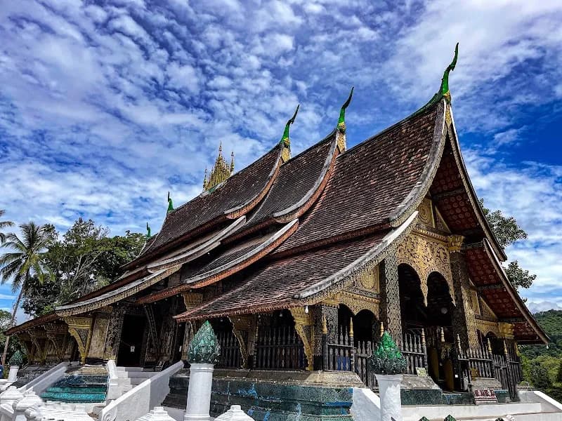 Wat Xiengthong buddhist temple in Luang Prabang, LP