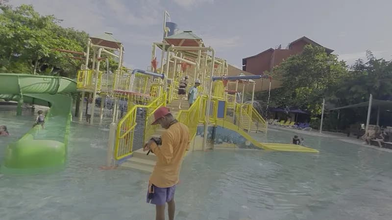 View of Waterbom Bali in Seminyak, Bali