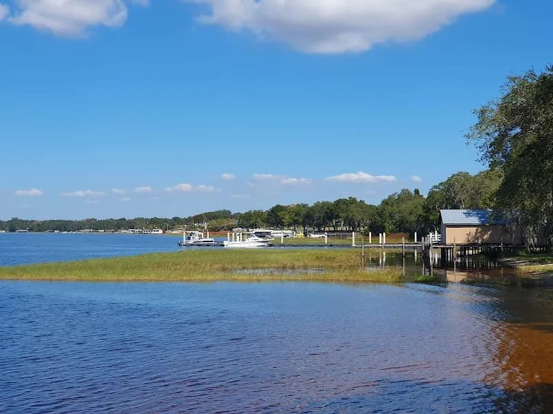 View of Waterfront Park in Clermont, FL