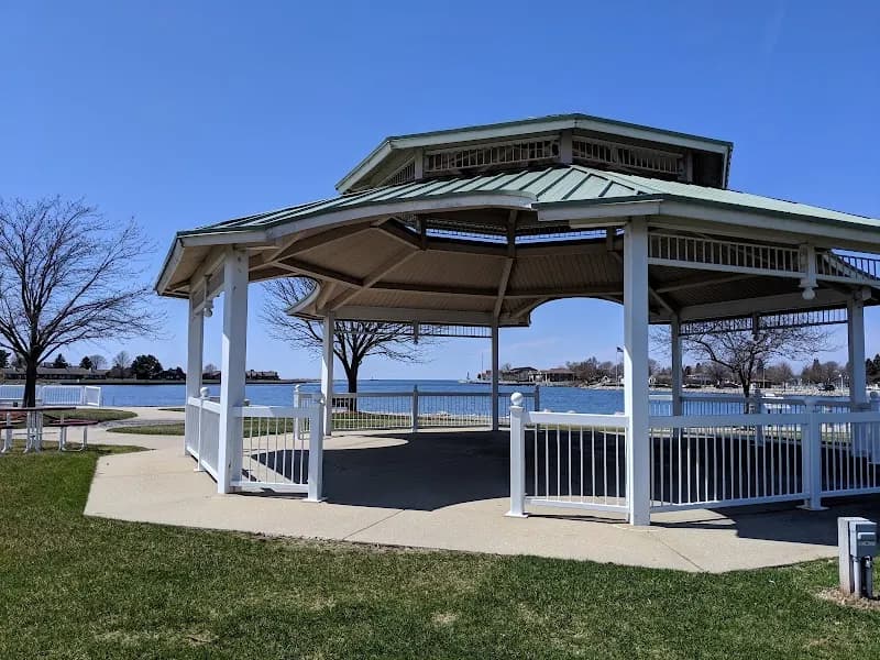 Waterfront Park city park in Ludington, MI