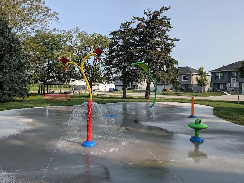 View of Waterloo Memorial Park in Waterloo, NE