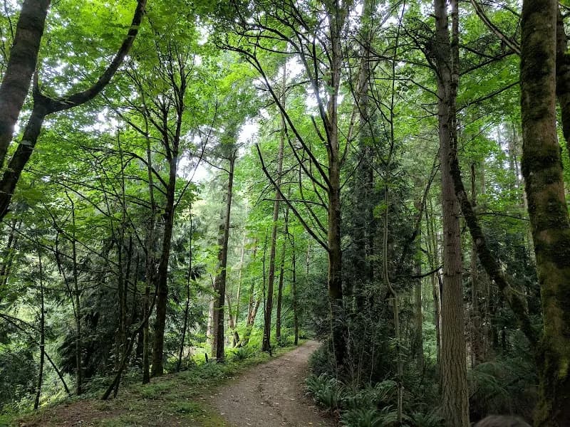 View of Watershed Park in Kirkland, WA
