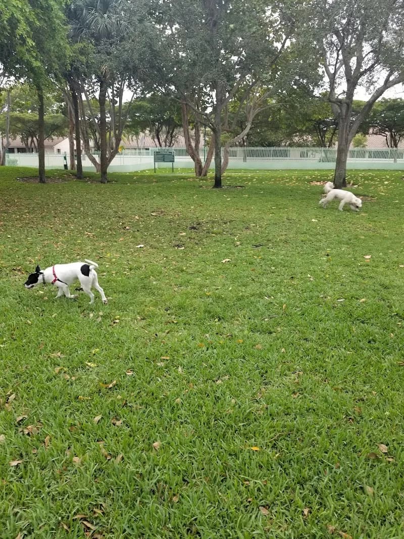 View of Waterways Dog Park in Aventura, FL