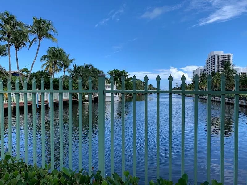 View of Waterways Dog Park in Aventura, FL