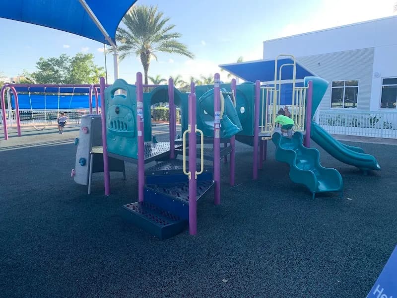 View of Waterways Park in North Miami Beach, FL