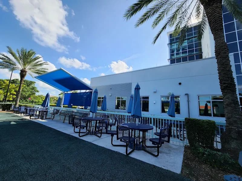 View of Waterways Park in North Miami Beach, FL