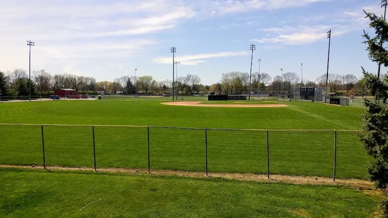 View of Waterworks Park in Fairfield, OH