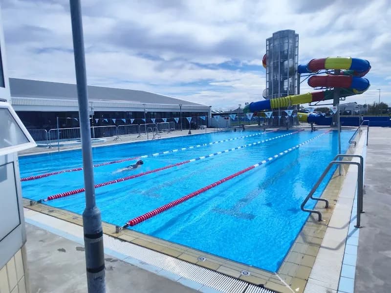 View of Waterworld in Reykjanesbær, CR